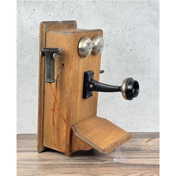 Antique Western Electric 317AH Oak Telephone