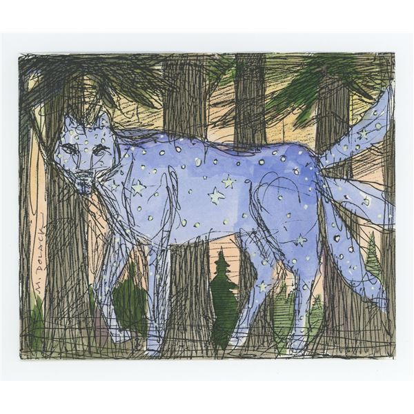 Monte Dolack Mystery At The Edge Watercolor Study