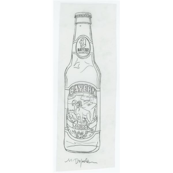 Monte Dolack Bayern Beer Label Study