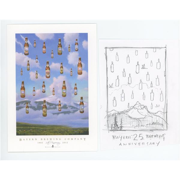 Monte Dolack Bayern Brewing 25th Anniversary Study