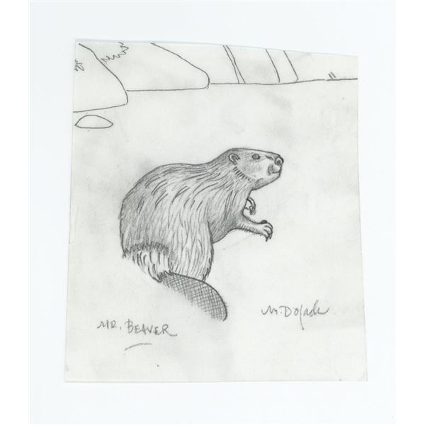 Monte Dolack Mr Beaver Study