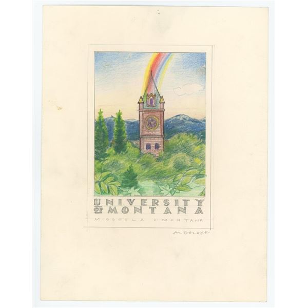 Monte Dolack University Of Montana Poster Study