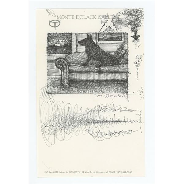 Monte Dolack Original Pen & Ink Drawing