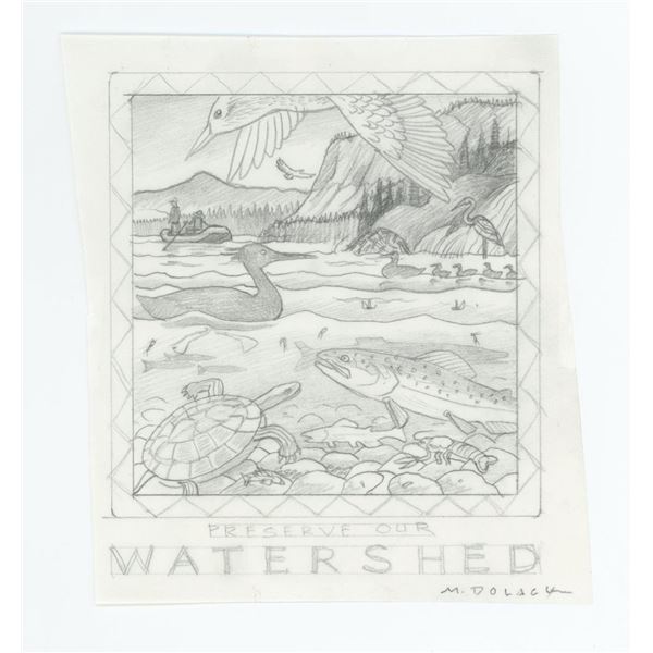 Monte Dolack Preserve Our Watershed Poster Study