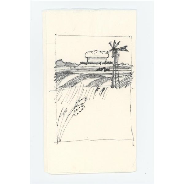 Monte Dolack Sweetgrass Bakery Poster Study