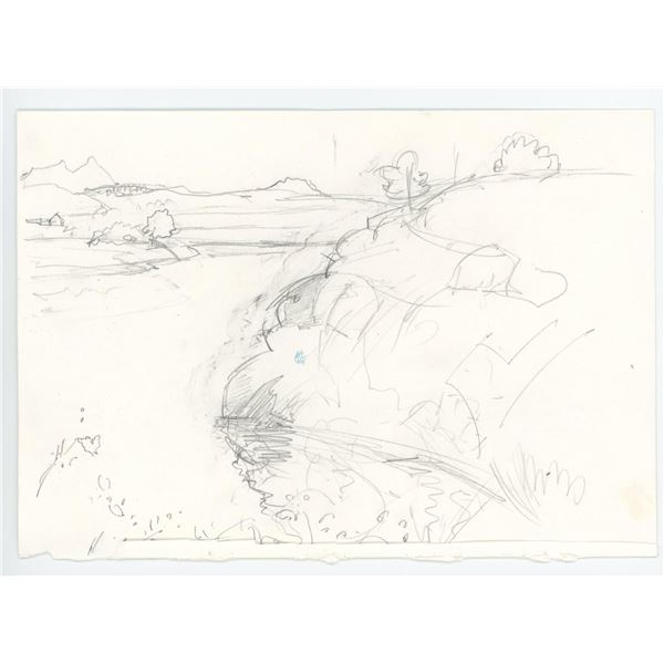 Monte Dolack Original Landscape Drawings