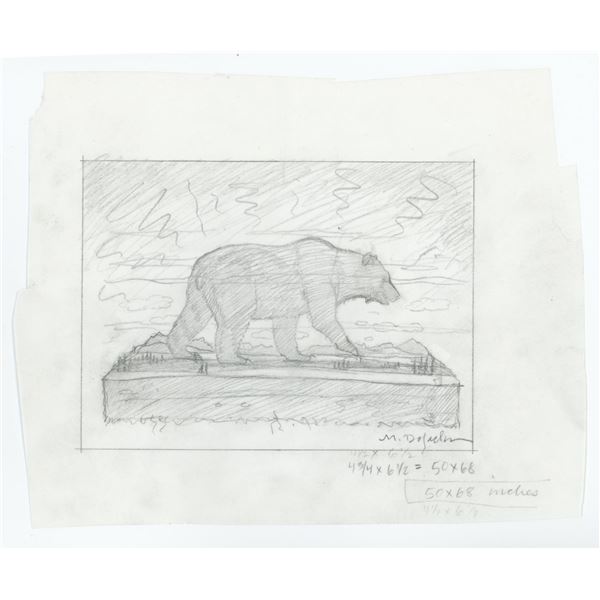 Monte Dolack Great Bear Poster Study