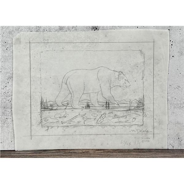 Monte Dolack Great Bear Poster Study