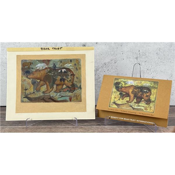 Monte Dolack Bear Trust Poster Study