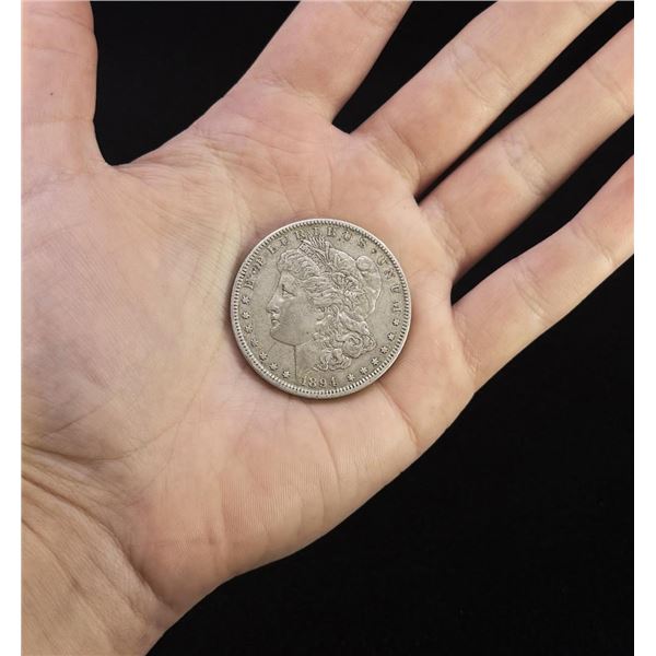 1894 O Morgan Silver Dollar