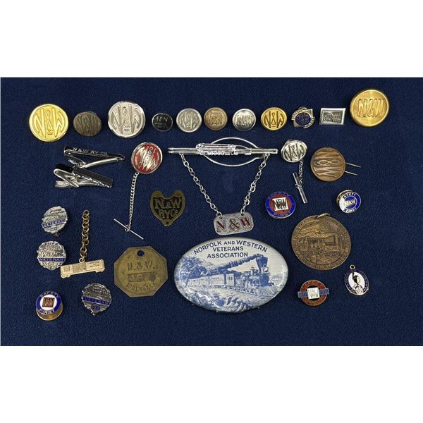 Collection Of Norfolk & Western Railway Items