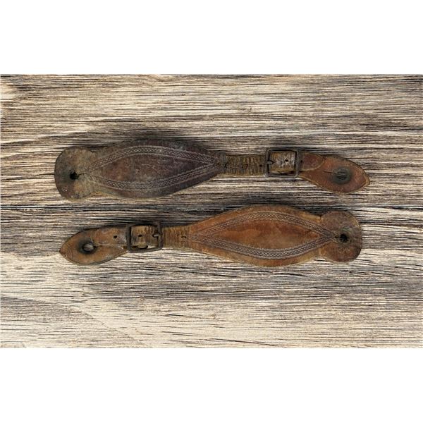 Antique Montana Ranch Spur Straps