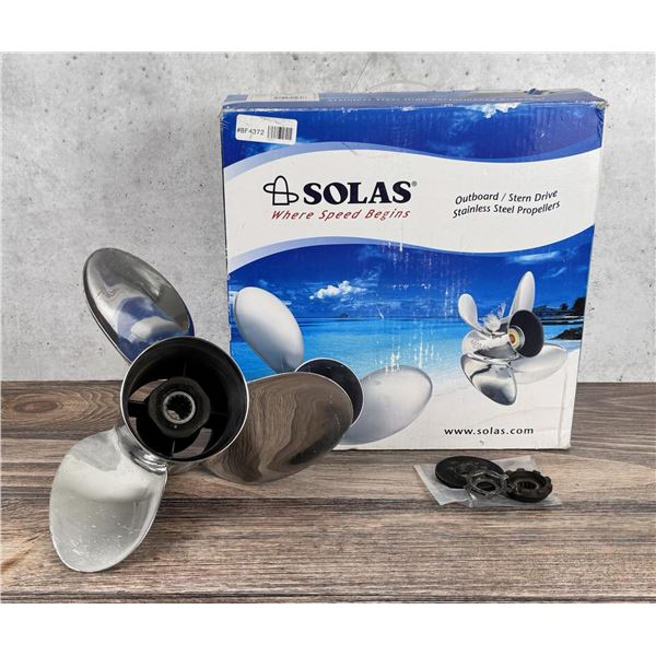 Solas HR Titan Stainless Steel Boat Propeller