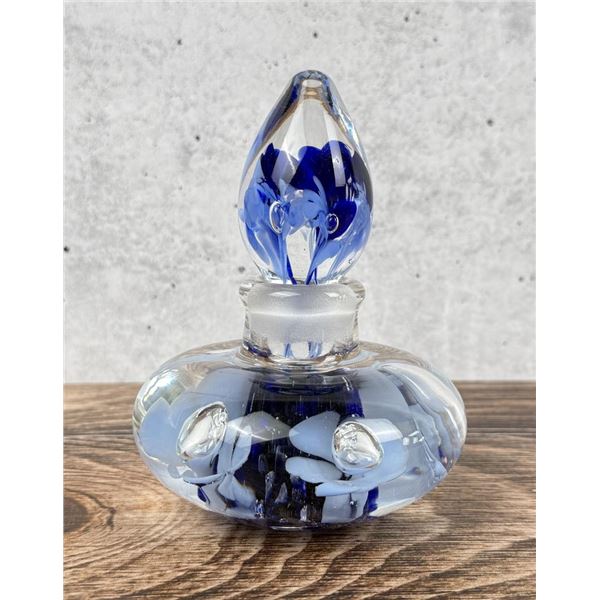 St Clair Art Glass Perfume Bottle