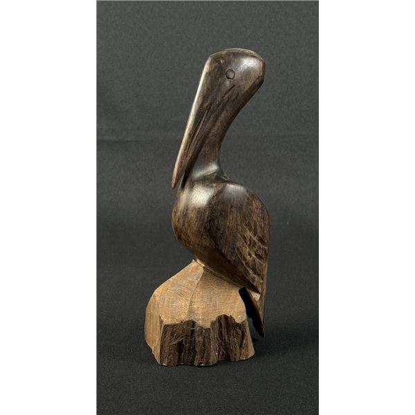 Mexican Ironwood Pelican Carving