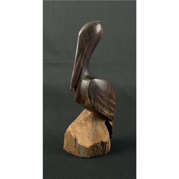 Mexican Ironwood Pelican Carving