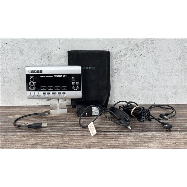 Boss Micro BR Portable Digital Recorder