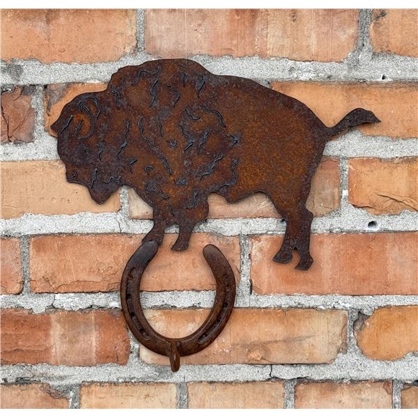 Plasma Cut Buffalo Wall Hook