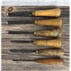 Image 2 : Group of Wood Carving Gouges Chisels