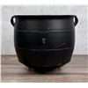 Image 1 : Three Legged Cast Iron Kettle Pot Cauldron