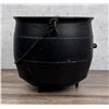 Image 2 : Three Legged Cast Iron Kettle Pot Cauldron