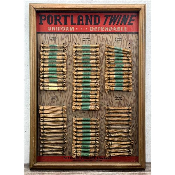 Portland Cordage Company Twine Store Display
