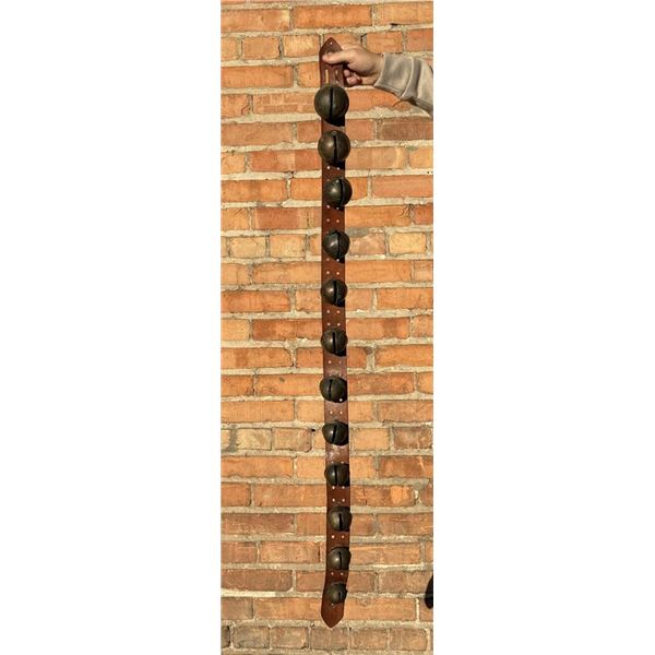Antique Graduated Bronze Sleigh Bells