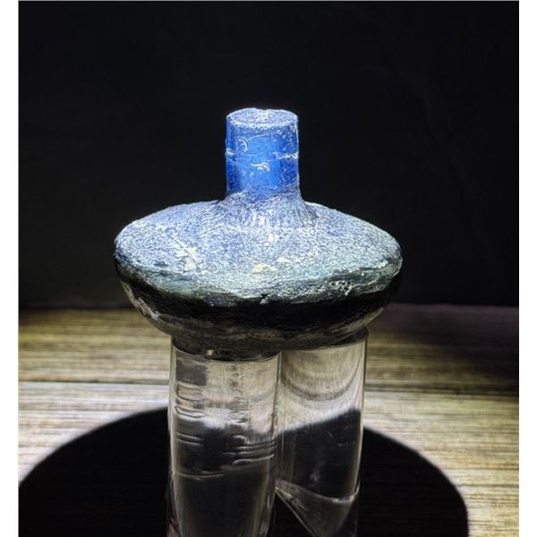 Time of Christ Ancient Roman Blue Bottle