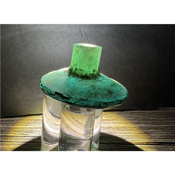 Time of Christ Ancient Roman Green Bottle