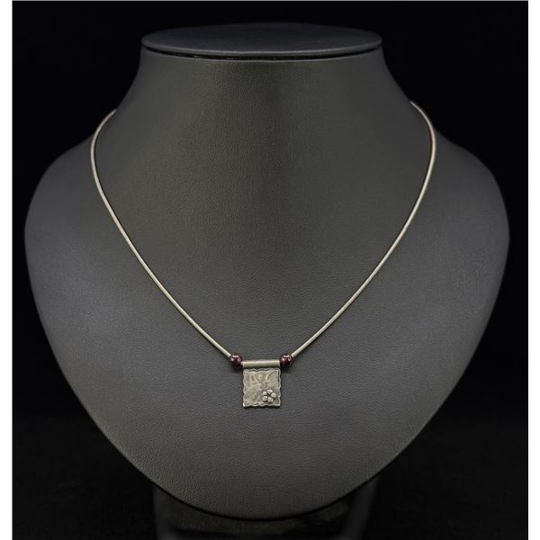 Jewish Hebrew Sterling Silver Necklace