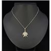 Image 1 : Sterling Silver Sea Turtle Necklace