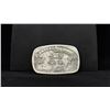 Unocal 76 Molycorp Sterling Silver Belt Buckle