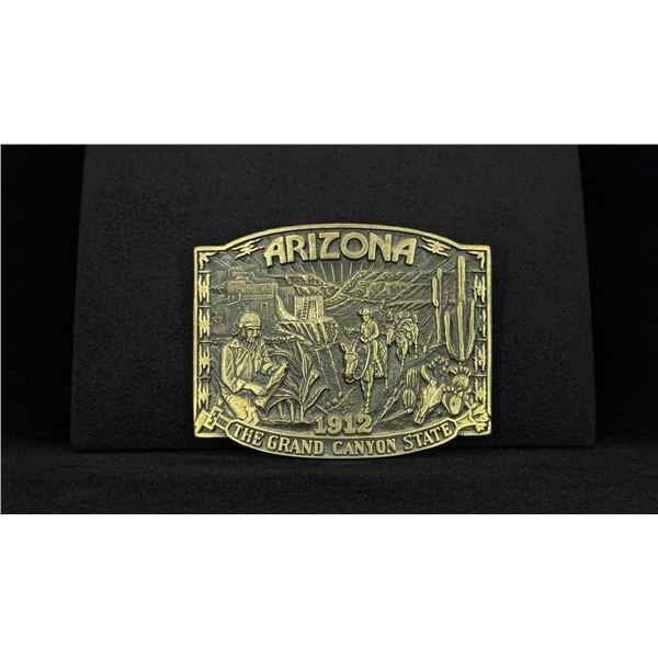 Arizona Brass Belt Buckle
