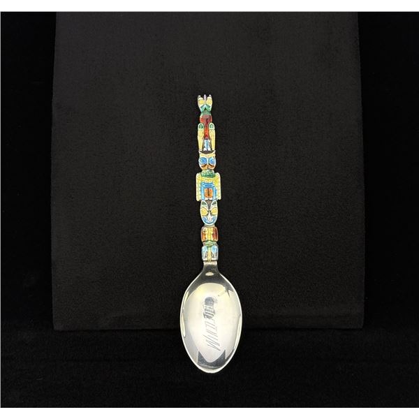 Windsor Ontario Canada Sterling Totem Pole Spoon