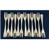 Danish Sterling Silver Hors d'oeuvres Forks