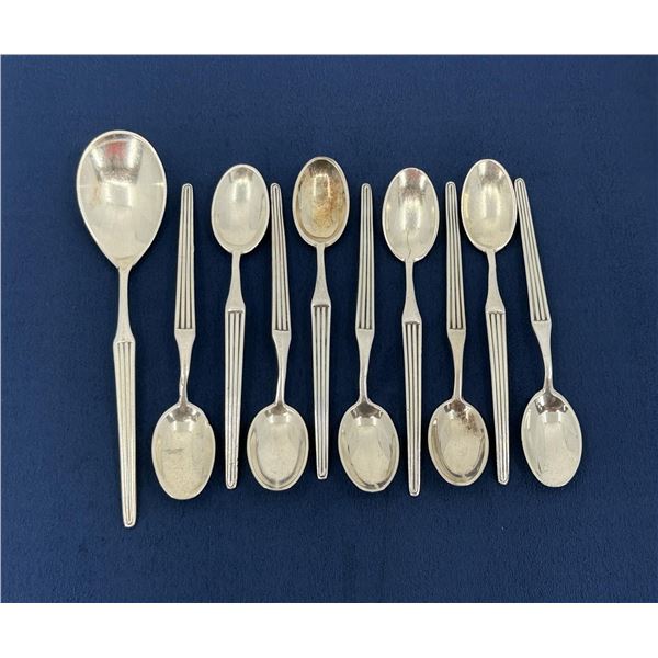 Danish Sterling Silver Spoon Set