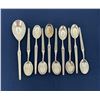 Image 1 : Danish Sterling Silver Spoon Set