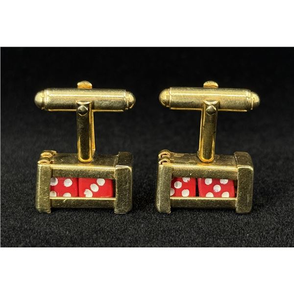 Gamblers Dice Cufflinks