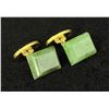 Image 1 : Alaskan Nephrite Jade Cufflinks