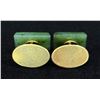 Image 3 : Alaskan Nephrite Jade Cufflinks