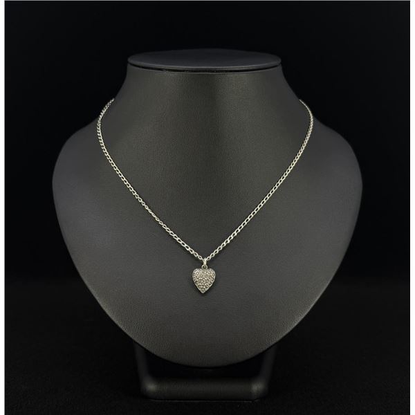 Sterling Silver Heart Necklace