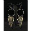 Bohemian Fringe Hoop Earrings