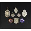 Image 1 : Sterling Silver Religious Medals