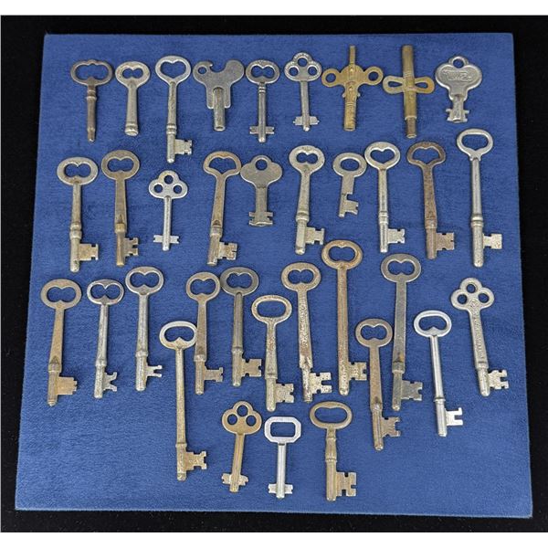 Collection Of Antique Keys