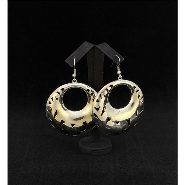 Taxco Mexico Sterling Silver Earrings