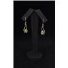 Image 2 : Sterling Silver Peridot Earrings