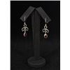 Image 1 : Sterling Silver Garnet Earrings