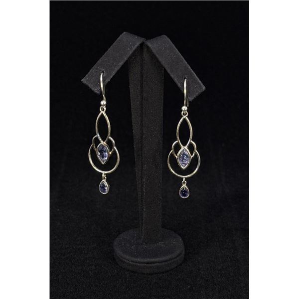 Sterling Silver Amethyst Earrings