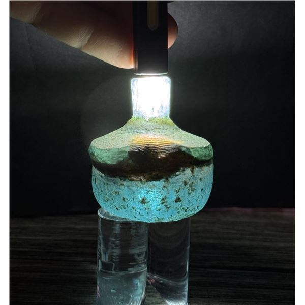 Time of Christ Ancient Roman Blue Bottle