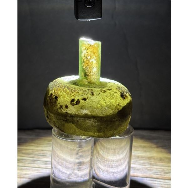 Time of Christ Ancient Roman Green Bottle